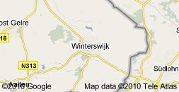 Kaart van Winterswijk Gelderland